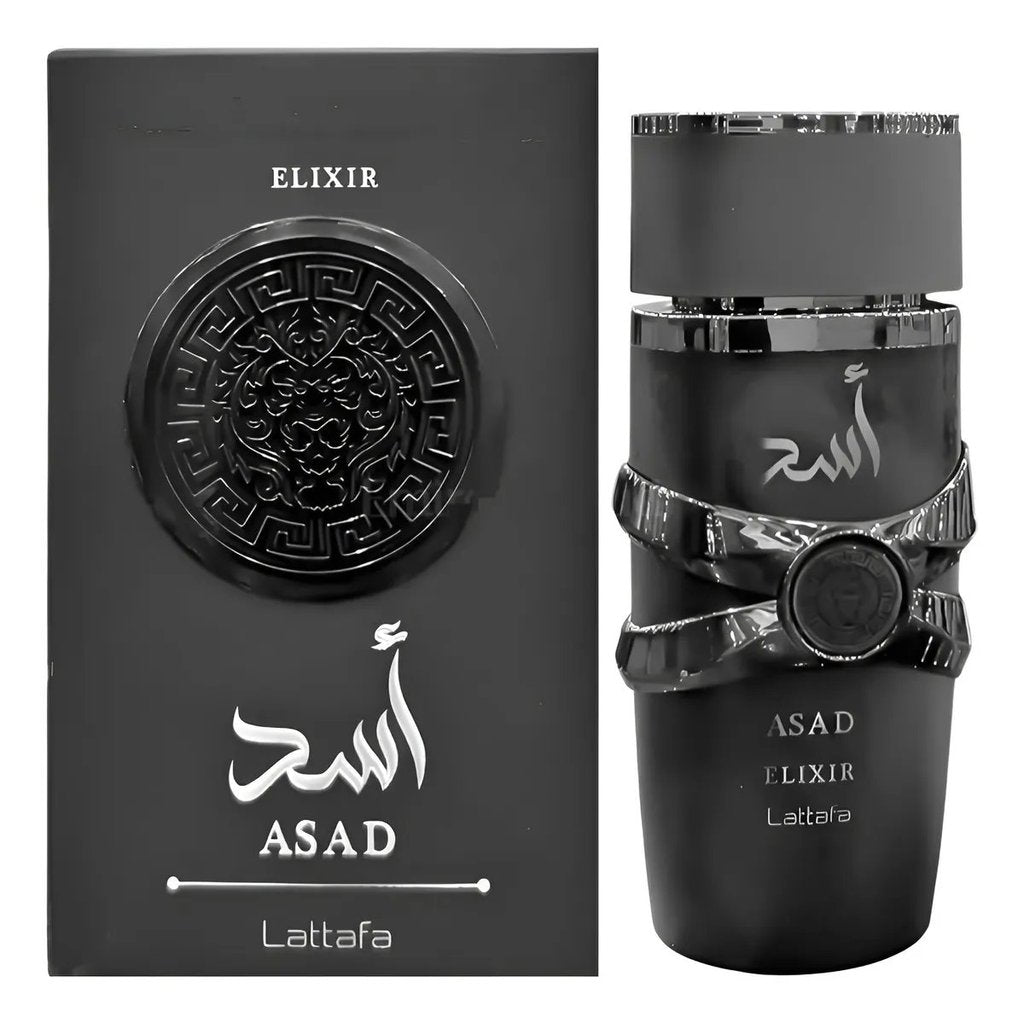 Kit 3: Lattafa Asad Bourbon + Lattafa Asad Elixir + Lattafa Asad