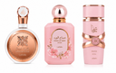 Kit 3: Lattafa Fakhar Rose + Al Wataniah Sabah Sugar + Lattafa Haya Rosa